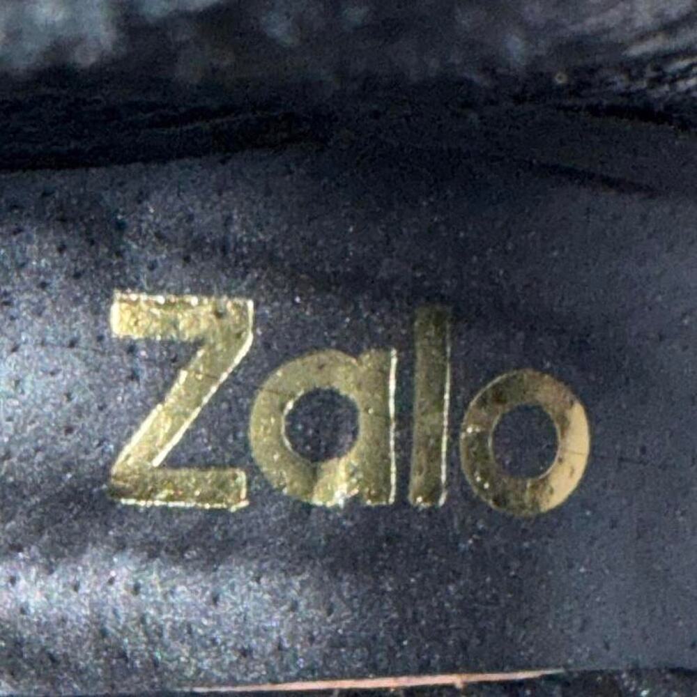Unique Vintage Zalo Spain Multicolored Suede Cowboy Boots 8M - Picture 6 of 7